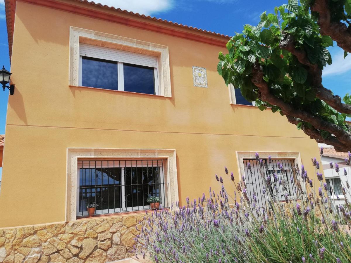 Mas Del Vent- Barbacoa, Jardin, Piscina Privada Y Vistas A Mar Villa Cunit Kültér fotó